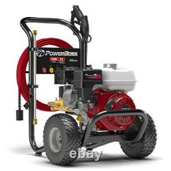 PowerBoss 3300 PSI (Gas Cold) Pressure Washer with Honda Engine