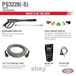 Powershot 3300 Psi At 2.5 Gpm Honda Gx200 With Aaa Industrial Triplex Pump Cold