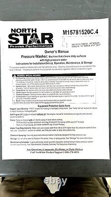 Pressure Washer 4000 psi GX390 Honda Engine and Cat Pump with Surface Cleaner