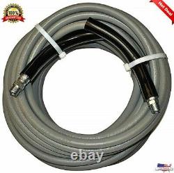 Pressure Washer Hose 4000PSI 3/8 NPT 50' Honda Hot Water Heavy Duty Lightweight