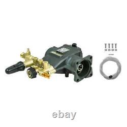 Pressure Washer Power Pump Horizontal Triplex 3200 PSI 2.8 GPM 3/4 Shaft Kit