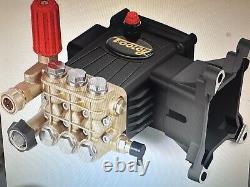 Pressure Washer Pump 1 Shaft Horizontal Triplex Plunger 4000 PSI 4.4GPM