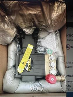 Pressure Washer Pump 1 Shaft Horizontal Triplex Plunger 4000 PSI 4.4GPM