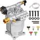 Pressure Washer Pump 3/4 Shaft Horizontal Power Washer Pump Max 3200 Psi 2.5 Gp