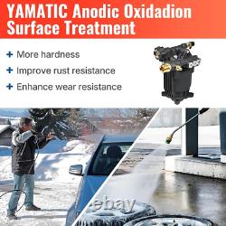 Pressure Washer Pump 3/4 Shaft Horizontal Power Washer Pump Max 3200 PSI 2.5 GP