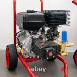 Pressure Washer Pump, 4400PSI 4GPM 1 Shaft Horizontal Triplex Plunger Power