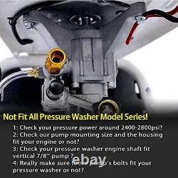 Pressure Washer Pump 7/8in Shaft Homelite Ryobi Honda Engine Motor 308653052