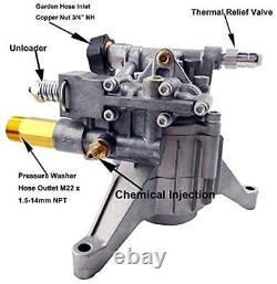 Pressure Washer Pump 7/8in Shaft Homelite Ryobi Honda Engine Motor 308653052