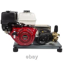 Professional Skid Pressure Washer with Honda Engine & Comet Pump, 3000 psi, 5.0 GP