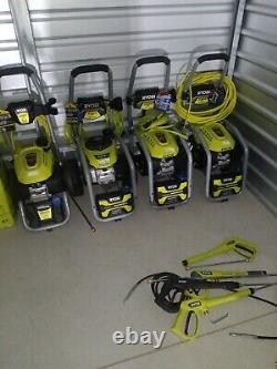 RYOBI Cold Water Gas Pressure Washer 3300-PSI 2.5 GPM with Honda GCV200 Engine