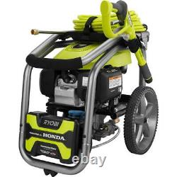 RYOBI Cold Water Gas Pressure Washer with Honda GCV200 Engine 3300 PSI 2.5 GPM