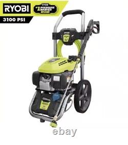 RYOBI Gas Pressure Washer 3100 PSI 2.3 GPM 167cc Honda Engine with 5-in-1 Nozzle