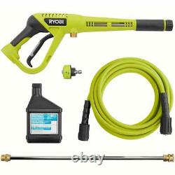 RYOBI Gas Pressure Washer 3300 PSI 2.3 GPM Cold Water Honda GCV190 Idle Down