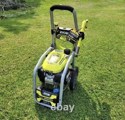 RYOBI Gas Pressure Washer 3300 PSI 2.5 GPM Cold Water Axial Honda GCV200 Engine