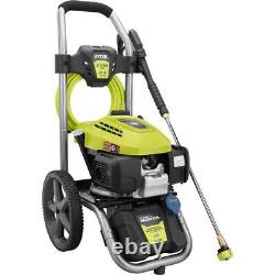 RYOBI Gas Pressure Washer Honda GCV167 Engine 167cc 3100-PSI with Attachments