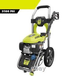 RYOBI Pressure Washer 3100 PSI 2.3 GPM Honda GCV167 167cc Gas Engine With Wheels