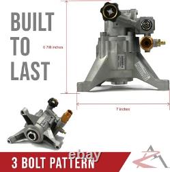 Reliable 2800 PSI Vertical Pressure Washer Pump Fits Honda & Briggs Engines