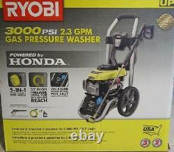 Ryobi RY803001 Honda Gas Pressure Washer