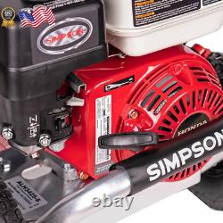 SIMPSON 3600 PSI 2.5 GPM Cold Water Gas Pressure Washer with HONDA GX200 Engine