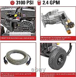 SIMPSON Cleaning MS60763-S MegaShot 3100 PSI Gas Pressure Washer, 2.4 GPM, Ko