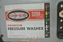 SIMPSON MS31025HT GAS PRESSURE WASHER With HONDA GC190 MOTOR 124476-1 KO CTR-B11