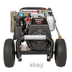 SIMPSON Megashot 3200 PSI 2.5 GPM Gas Cold Water Pressure Washer with HONDA Engine