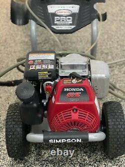 SIMPSON PowerShot 3400 PSI 2.3-Gallon Cold Water Gas Pressure Washer with Honda