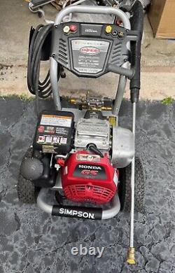 SIMPSON PowerShot 3400 PSI 2.3-Gallon-GPM Cold Water Gas Pressure Washer HONDA