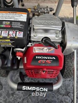 SIMPSON PowerShot 3400 PSI 2.3-Gallon-GPM Cold Water Gas Pressure Washer HONDA