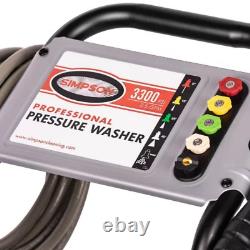 SIMPSON Powershot 3300 PSI 2.5 GPM Honda GX200 Gas Pressure Washer (B)