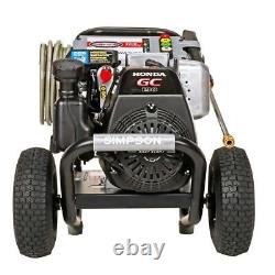 SIMPSON Pressure Washer 3200 PSI 2.5 GPM Gas Cold Water with HONDA GC190 Engine
