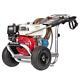 Simpson Pressure Washer Aluminum 3400 Psi Gas Cold Water With Honda Gx200 Engine