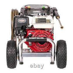 SIMPSON Pressure Washer Aluminum 3400 PSI Gas Cold Water with HONDA GX200 Engine