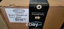 SIMPSON Pressure Washer WithHONDA GX390 Engine 4200 PSI 4 GPM Gas Black (49-State)