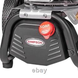 SIMPSON Water Pressure Washer With 15 Surface Cleaner And GCV170 Engine Black