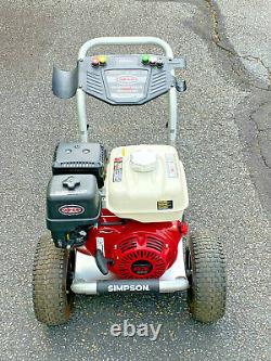 Simpson Alh4033 Commercial Pressure Washer 4000 Psi 3.3 Gpm Honda Gx270 Engine