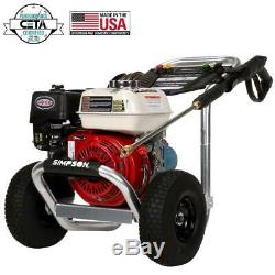 Simpson Aluminum 3400 PSI at 2.5 GPM HONDA GX200 with CAT Triplex Plunger Pump