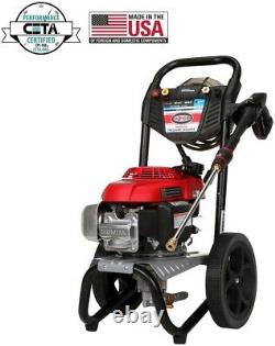 Simpson MS60773 2800 PSI at 2.3 GPM Gas Pressure Washer Powered by HONDA
