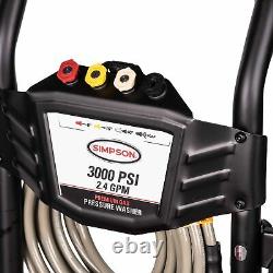 Simpson MegaShot 3,000 PSI 2.4 GPM Gas Pressure Washer with Honda Engine