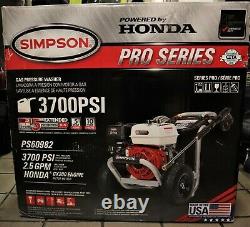 Simpson Pro Series Gas Pressure Washer Ps60982 Powered By Honda