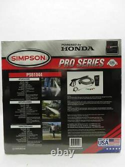 Simpson Pro Series PS61044 Honda GS190 Engine 3400PSI Gas Pressure Washer