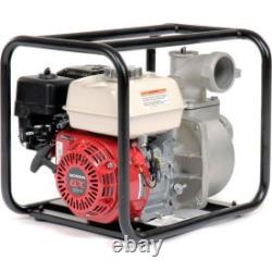 Water Transfer Pump 3 Intake/Outlet 6.5HP Honda Engine Be Pressure Washer