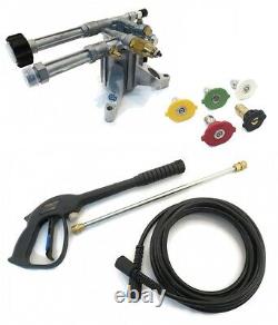 2400 Psi Ar Pressure Washer Pump & Spray Kit Pour Sears Craftsman, Honda & Briggs