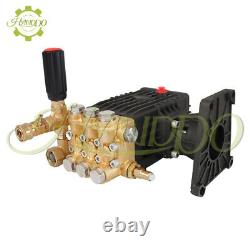 3000 psi à 4 gpm, 9 ch à 3400 tr/min 1-in Shaft Pressure Washer Pump US	  <br/>    <br/>
Translation: 3000 psi à 4 gpm, 9 ch à 3400 tr/min 1-in Arbre Pompe Laveuse à Pression US