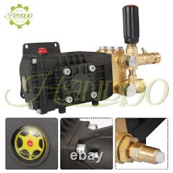 3000 psi à 4 gpm, 9 ch à 3400 tr/min 1-in Shaft Pressure Washer Pump US<br/>		<br/>Translation: 3000 psi à 4 gpm, 9 ch à 3400 tr/min 1-in Arbre Pompe Laveuse à Pression US