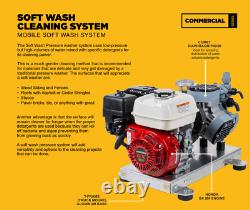 Be Soft Wash Softwash Système De Nettoyage Comète P40/20 Pompe Honda Gx200 11gpm 200psi
