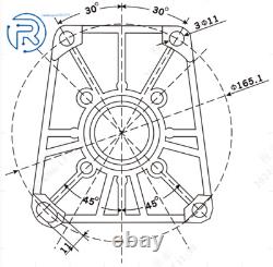 G 3000 psi à 4 US gpm, 9 hp à 3400 tr / min 1-in Shaft Pressure Washer Pump nouveau