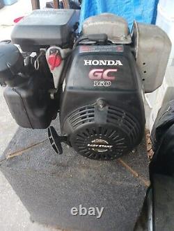 Honda Gc160 Engine 5hp Arbre Horizontal De 20mm Testé