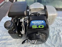 Honda Gc160 Moteur À Arbre Horizontal 3/4 La Rondelle À Pression Go Kart Fonctionne Bien