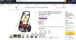 Karcher G 3500 QHT Nettoyeur Haute Pression à Gaz 3500 PSI avec Moteur Honda (49 États) Neuf